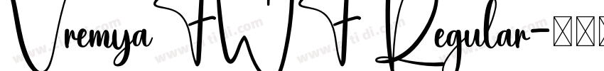 VremyaFWF Regular字体转换